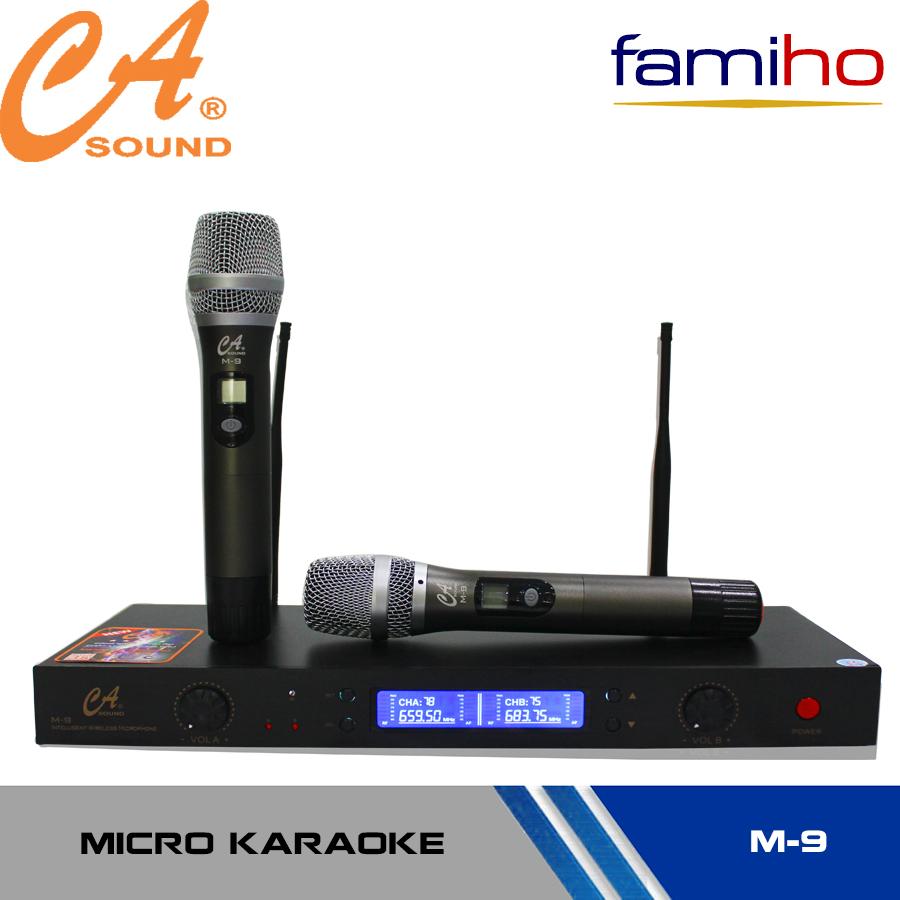 Micro karaoke ca sound m-9