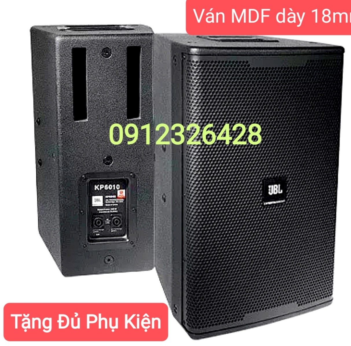 VỎ THÙNG LOA FULL ĐƠN BASS 30 JBL KP6012 HÀNG LOẠI TỐT GỖ MDF - GIÁ 2 CHIÊC TẶNG KÈM BÔNG TIÊU ÂM