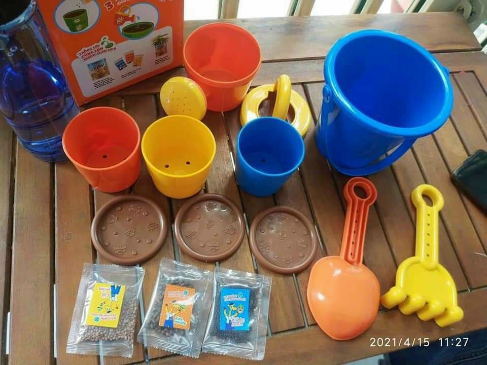 Bộ trồng cây vui nhộn - Quà tặng từ grow