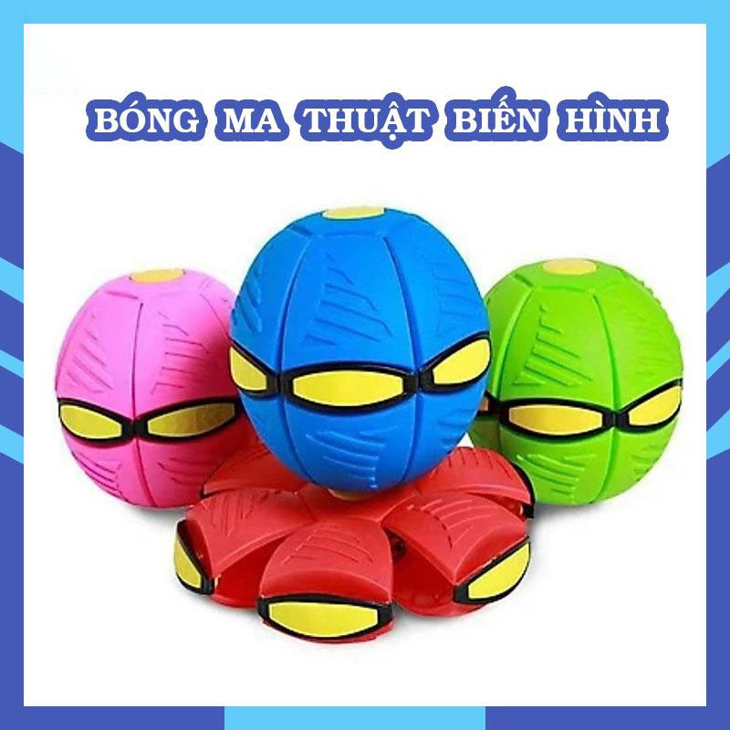 Bóng ma thuật UFO biến hình, có đèn led, tăng cường vận động cho bé