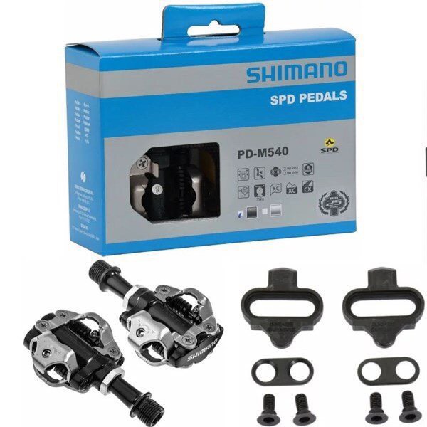 Pedan mtb shimano 2 mặt cá