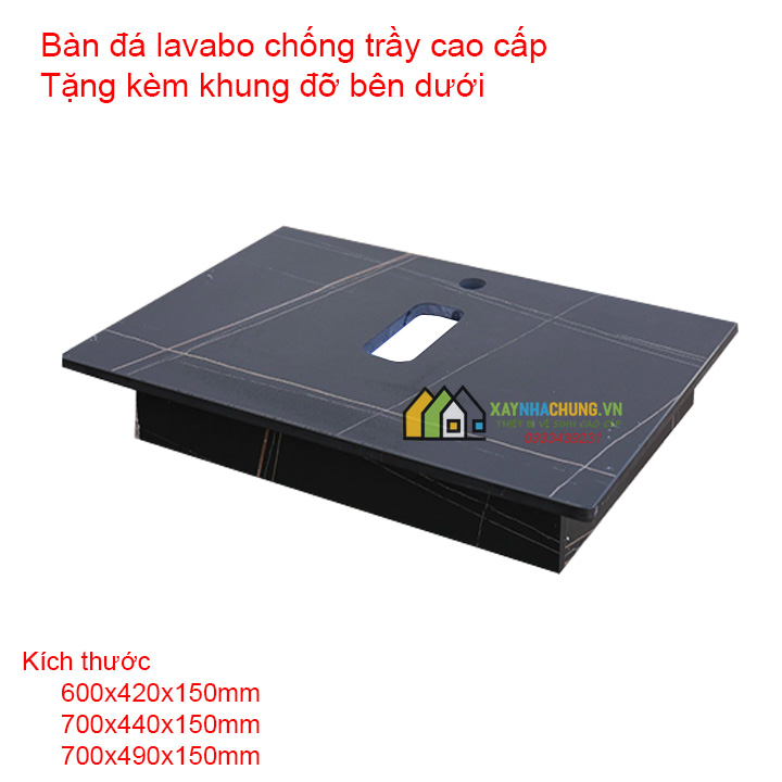 Bàn đá lavabo chống trầy cao cấp