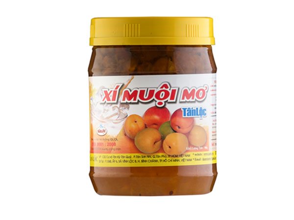 Xí muội mơ tấn lộc 580g