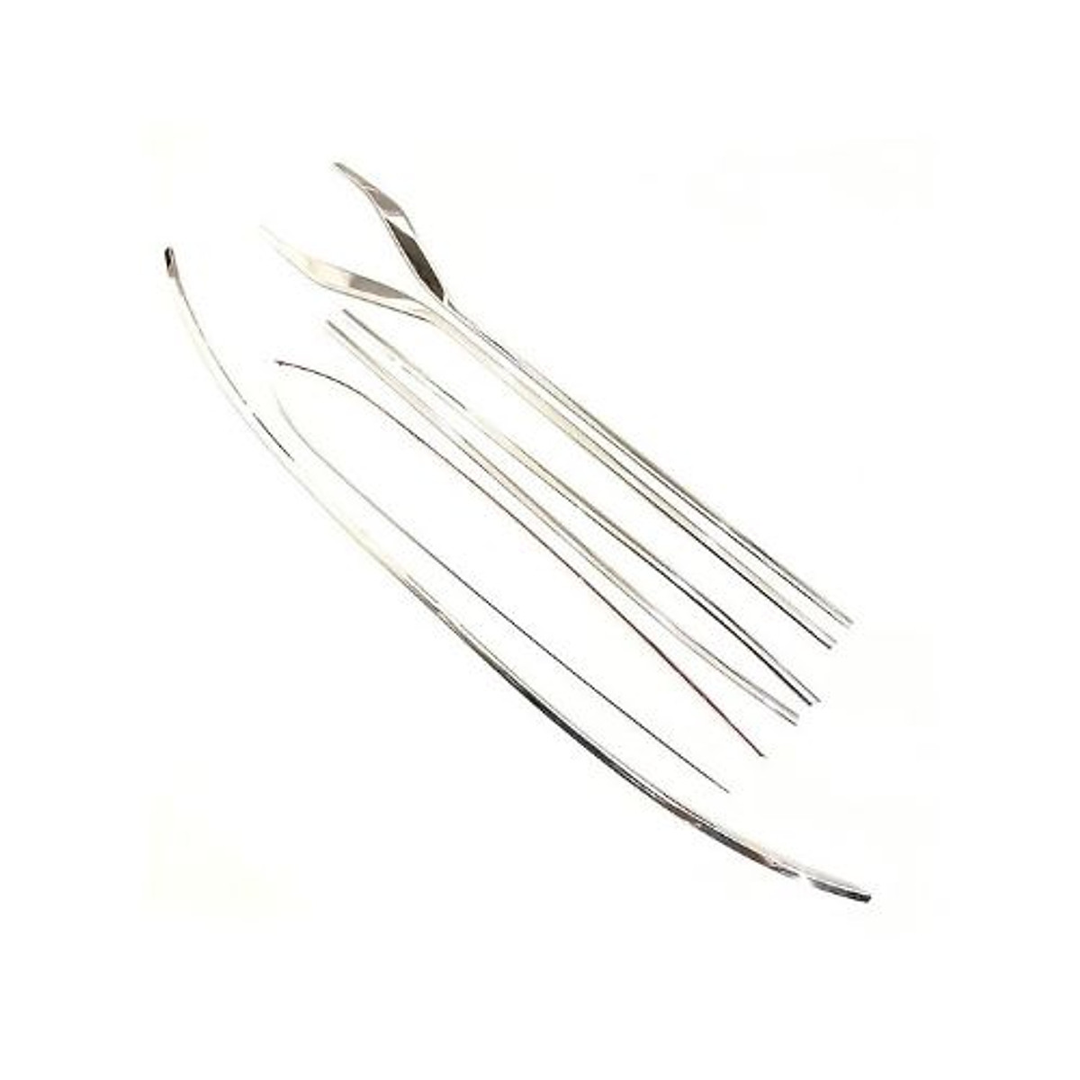 Nẹp Inox Viền Chân Kính Xe Toyota Fortuner 2017-2022