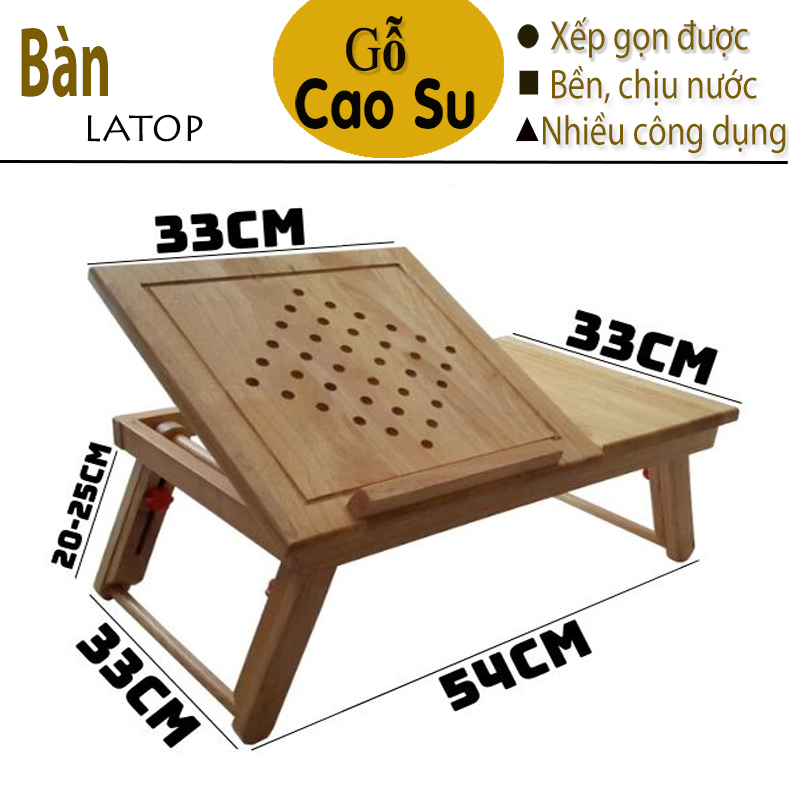 Bàn để laptop bằng gỗ