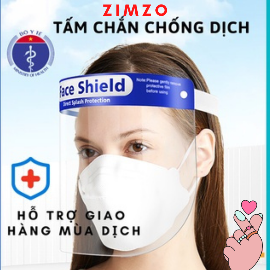 Kính chống giọt bắn chống dịch covid face sheild