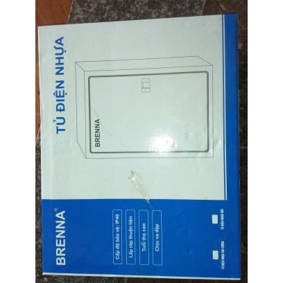 Tủ Điện Đáy Nhựa Âm Tường 30X40X11 Cm