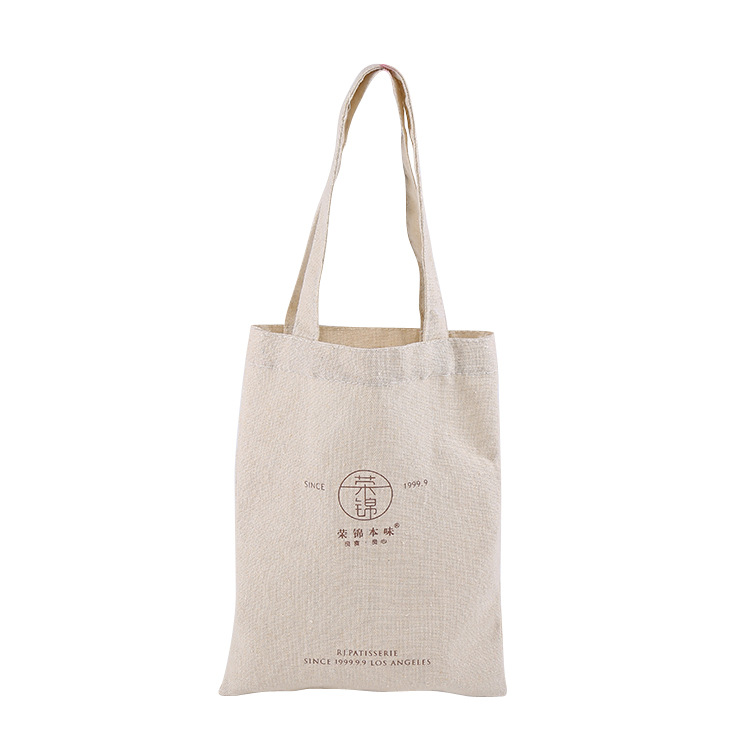 [In stock] Quảng Cáo Túi Vải Bố Tùy Chỉnh Túi Mua Sắm Vải Bố In Túi Xách Tay In Tùy Chỉnh LOGO