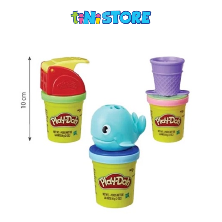 Đồ chơi hộp đất nặn mini kèm nhà máy vui nhộn Play-doh