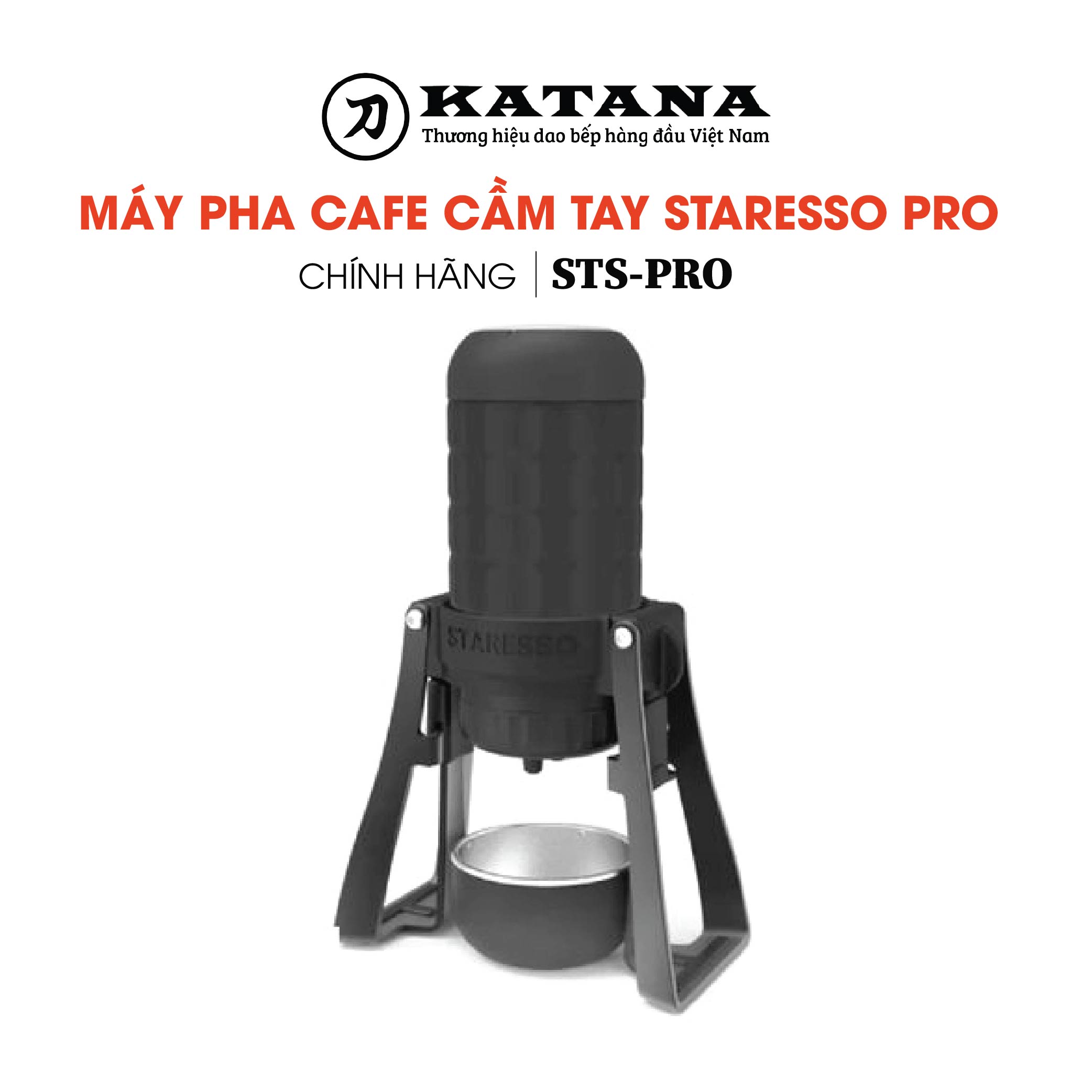 Máy pha cafe cầm tay cao cấp staresso pro