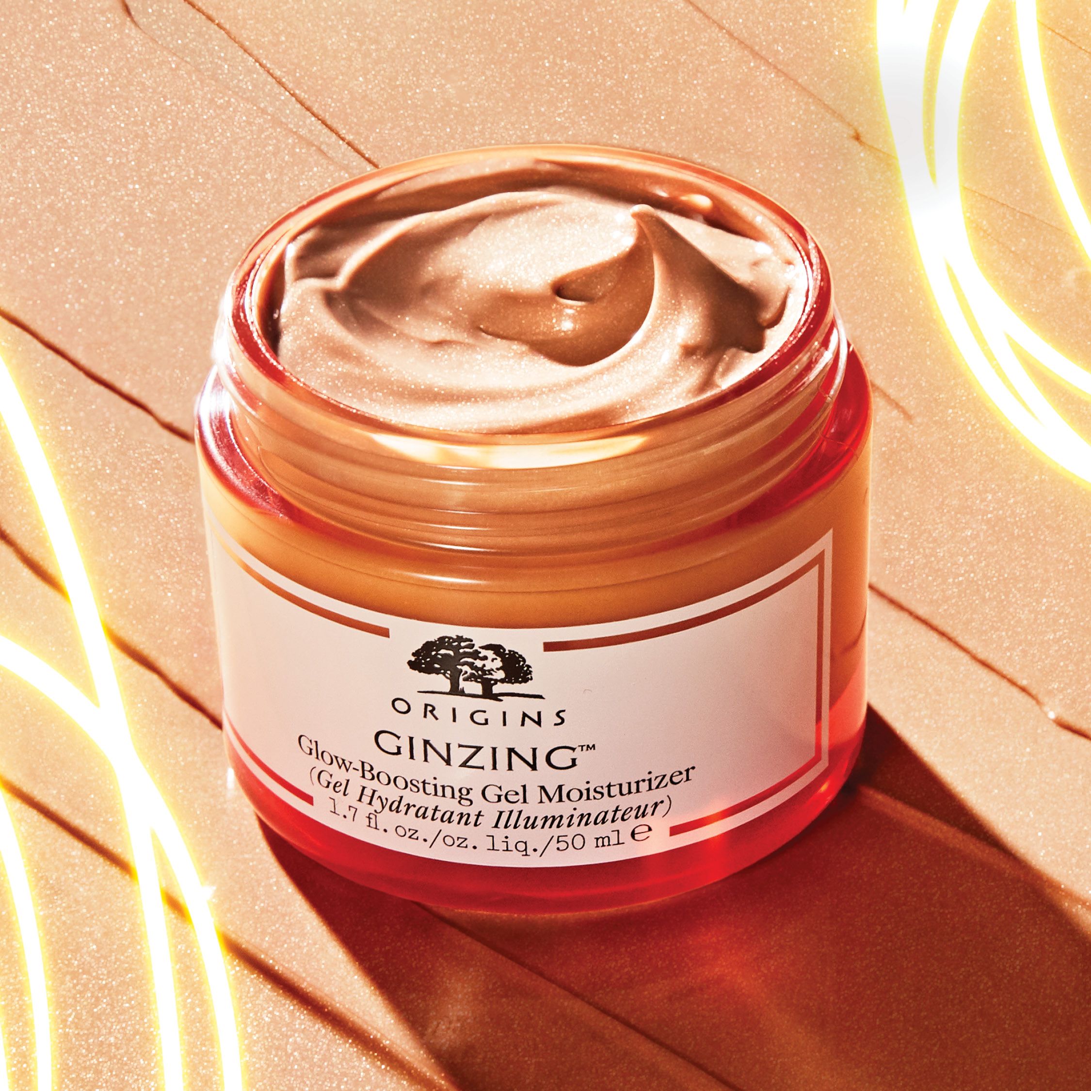 Kem Origins Ginzing Glow Boosting Gel Moisturizer 50ml Fullsize Fullbox