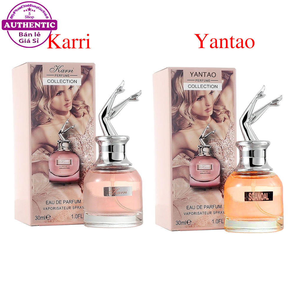Nước Hoa Nữ Đôi Chân - Lưu Hương Lâu - Mùi Thơm Quyến Rũ Cá Tính - Yantao Sganoal 30ml