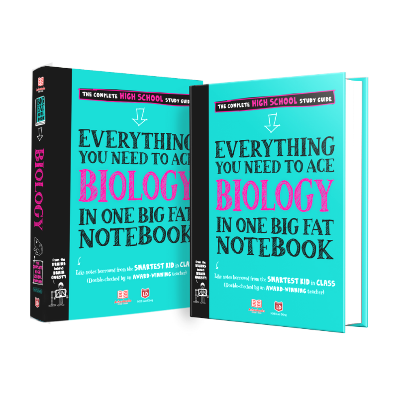 Sách everything you need to ace biology - sổ tay sinh học bản tiếng anh - nhà sách giáo dục á châu