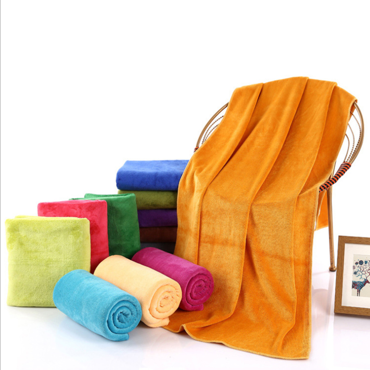 Combo Khăn Tắm Cao Cấp Micro Fiber Mềm Mịn, Siêu Thấm Hút, Không Đổ Lổng, Sợi Microfiber kháng khuẩn, Nhanh Khô