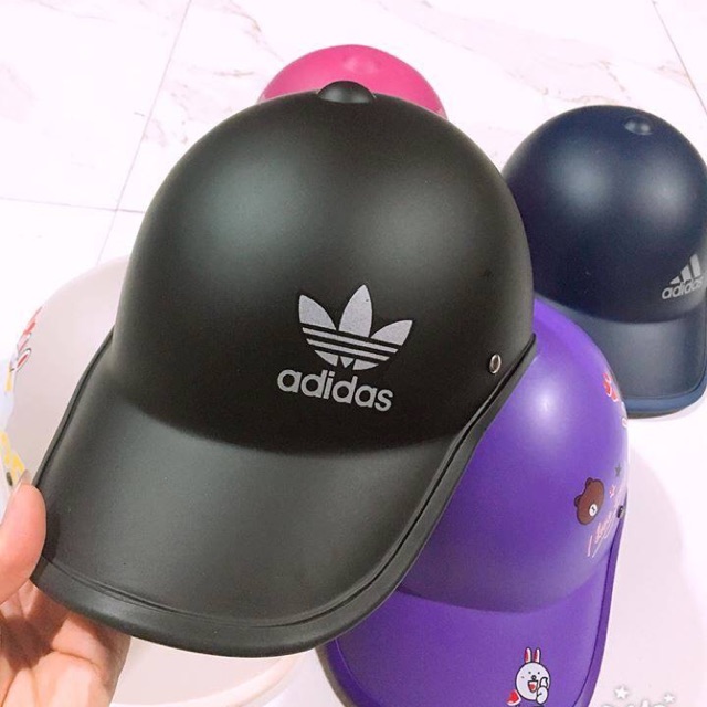 Nón bảo hiểm, mũ bảo hiểm lưỡi trai nam nữ