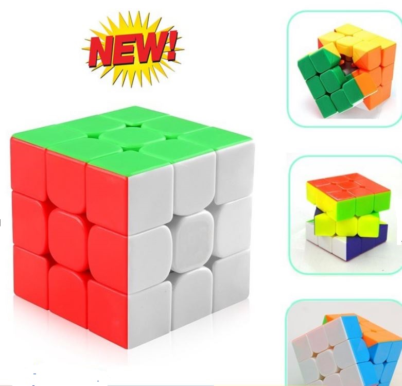 Đồ Chơi Rubik 3x3x3 hàng xịn  xoay cực mượt