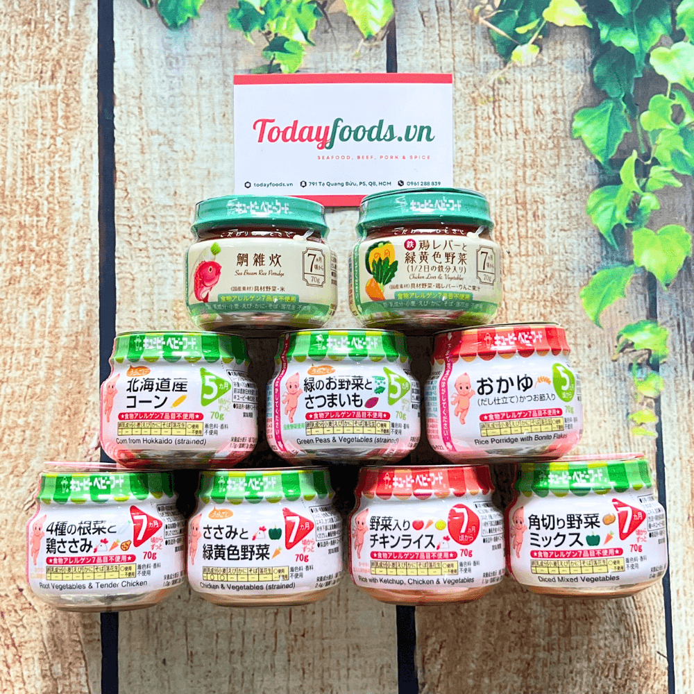 Đồ ăn dặm kewpie dành cho bé 70g