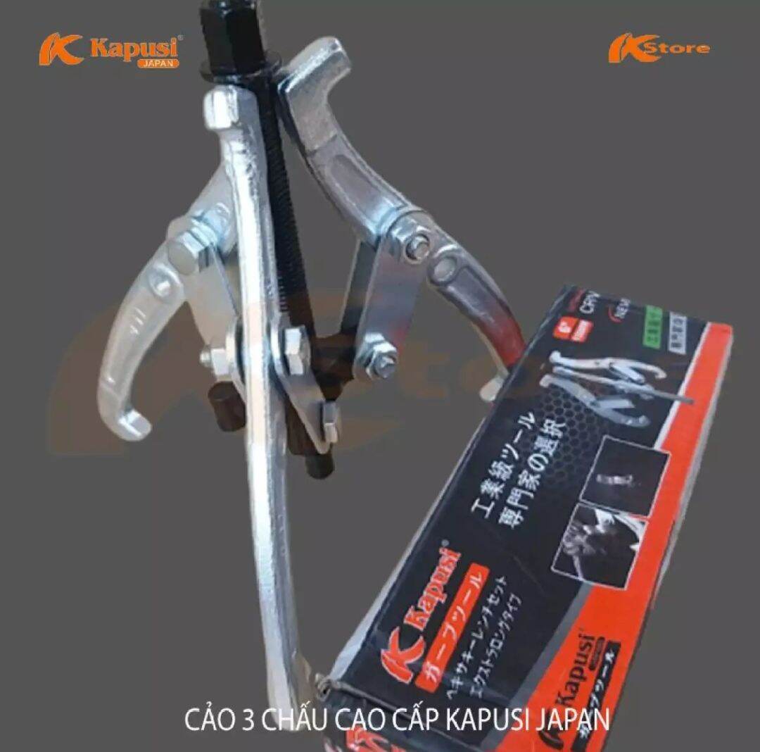 Cảo 3 chấu 4in 6in 8in và 10in hàng cao cấp hiệu kapusi nhật