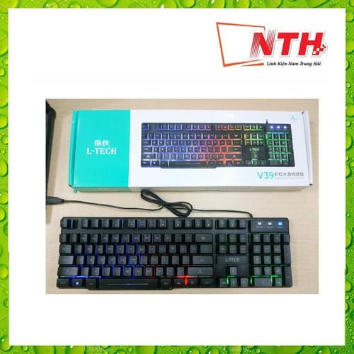 [HCM]Bàn phím giả cơ led V39
