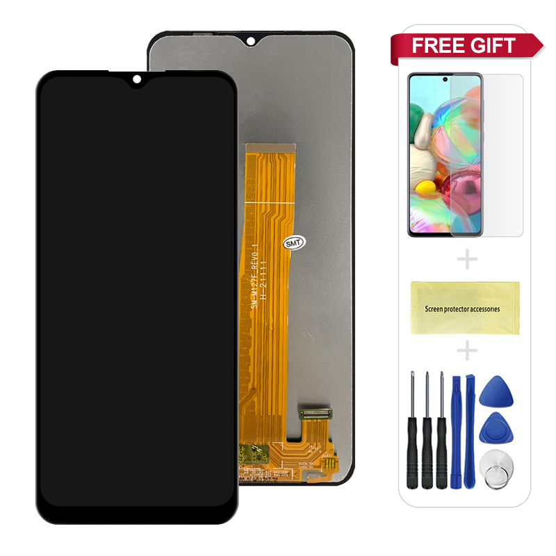 6.5 'Gốc Đối Với Samsung Galaxy A02 SM-A022 A022M LCD Với Khung Hiển Thị Màn Hình Cảm Ứng Digitizer A022FNDS A022G Đối Với Samsung A022