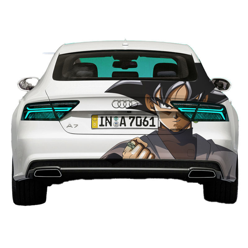 Goku Mustang Đèn Hậu Xe Ô Tô Nhãn Dán Xe Ô Tô -Benz Audi Volkswagen BMW Đèn Hậu Xe Ô Tô Sửa Đổi