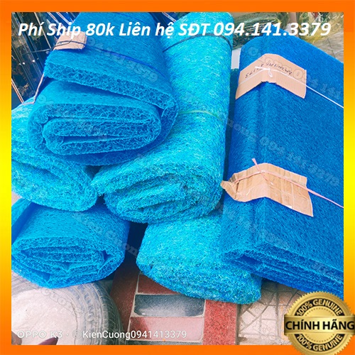 [ Giảm Phí Ship ] Tấm bùi nhùi Jmat vật liệu lọc nước bể cá cảnh tấm 100 cm X 25cm X 4 cm