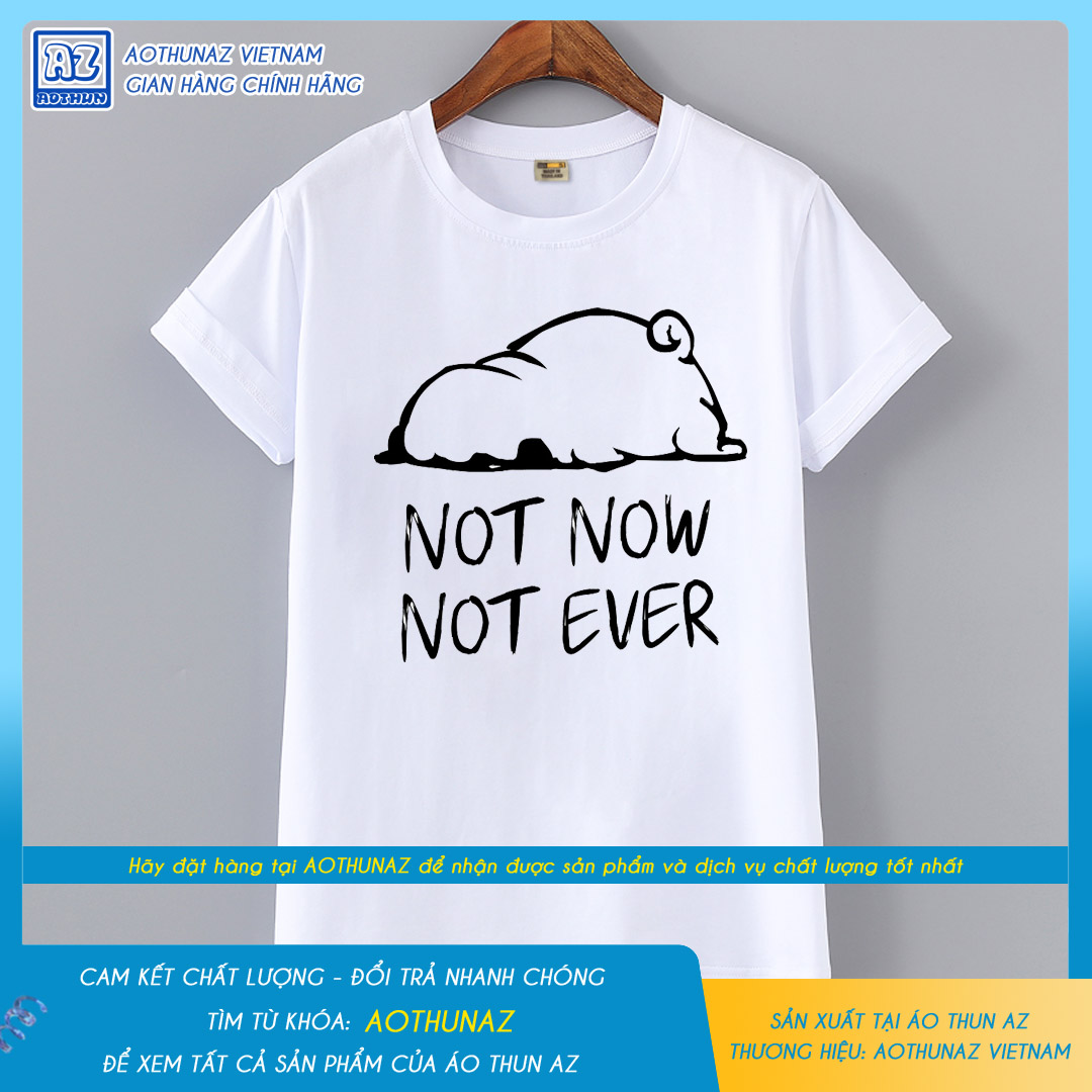 AOTHUNAZ - Áo thun nam nữ in hình chó Pug slogan độc đáo M1648