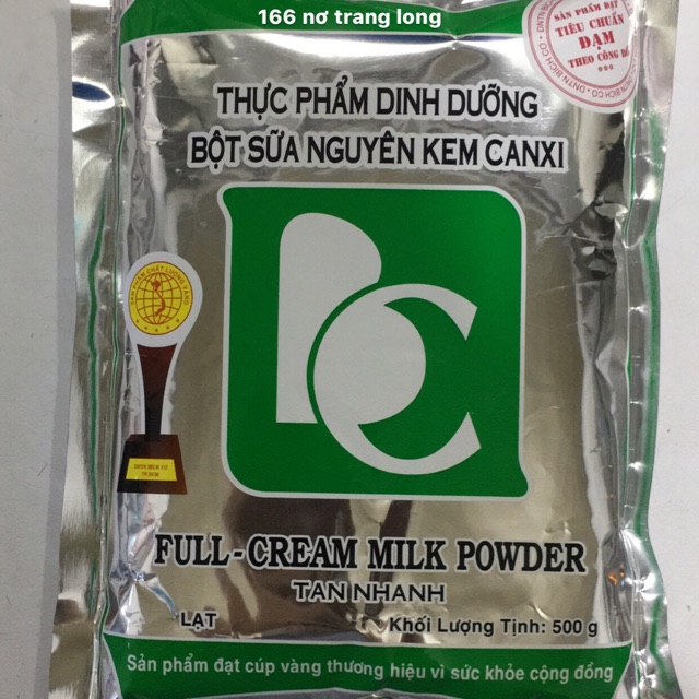 Bột sữa nguyên kem lạt BC