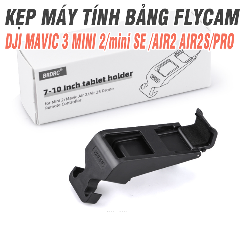 Phụ kiện flycam kẹp tay điều khiển DJI MAVIC 3 / MINI3 PRO/ MINI 2, mini SE  AIR2 / AIR2S / PRO (tay điều khiển thường)