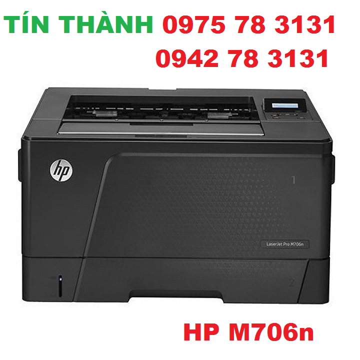 Máy in hp laserjet pro m706n khổ a3