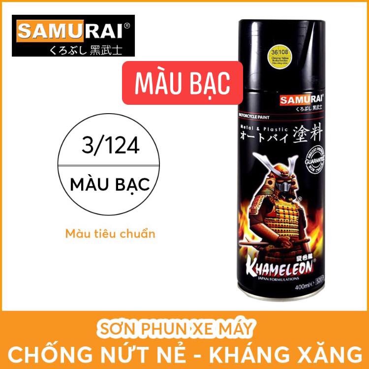 Sơn samurai màu bạc 1240