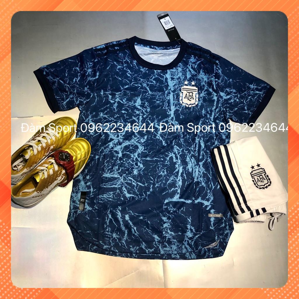 Bộ Quần Áo Bóng Đá Đội Tuyển Argentina xanh 21-22- Áo Đá Bóng Đẹp ĐÀM SPORT