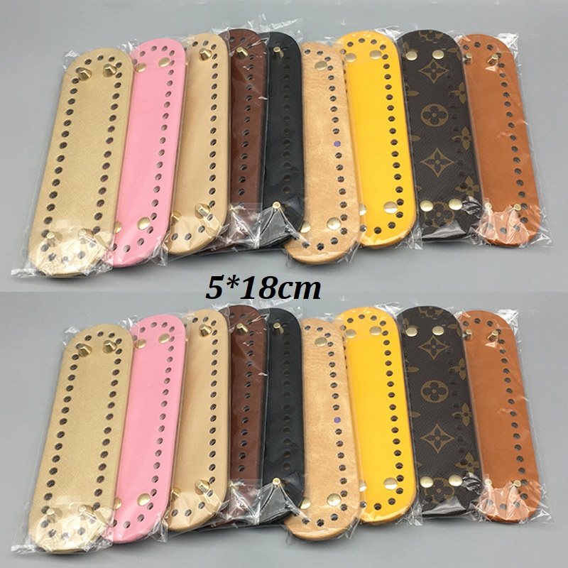 Đế túi da pu để túi móc len 5*18cm