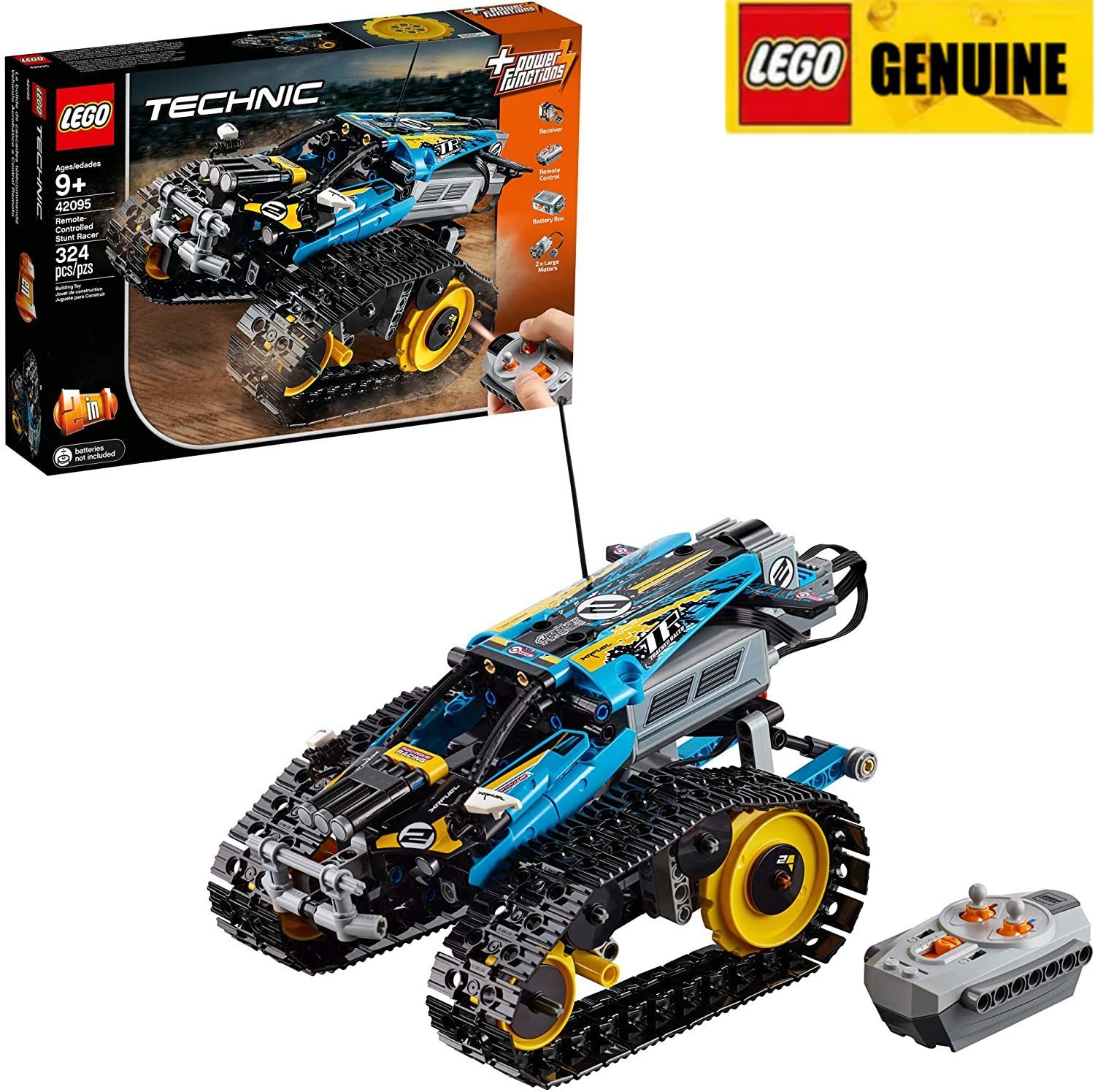 100 Original LEGO Technic Remote Control Stunt Racing Set Building 42095 324 Pieces Genuine Guaranteed GenuineEducational toys High end toys Genuine Lego Lazada PH