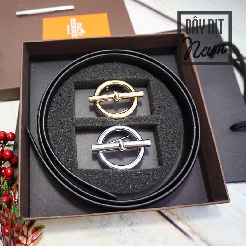 COMBO bộ dây nịt nam, Thắt lưng da chữ Q ( Dây may 2 viền - Đầu khóa Q trắng - Đầu khóa Q vàng )