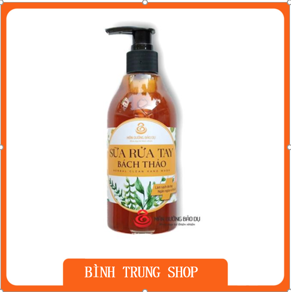 Bộ 2 chai Sữa rửa tay Bách thảo, làm sạch da tay, giúp da mềm mại, mịn màng từ thảo dược 300g - Hàng Chính Hãng