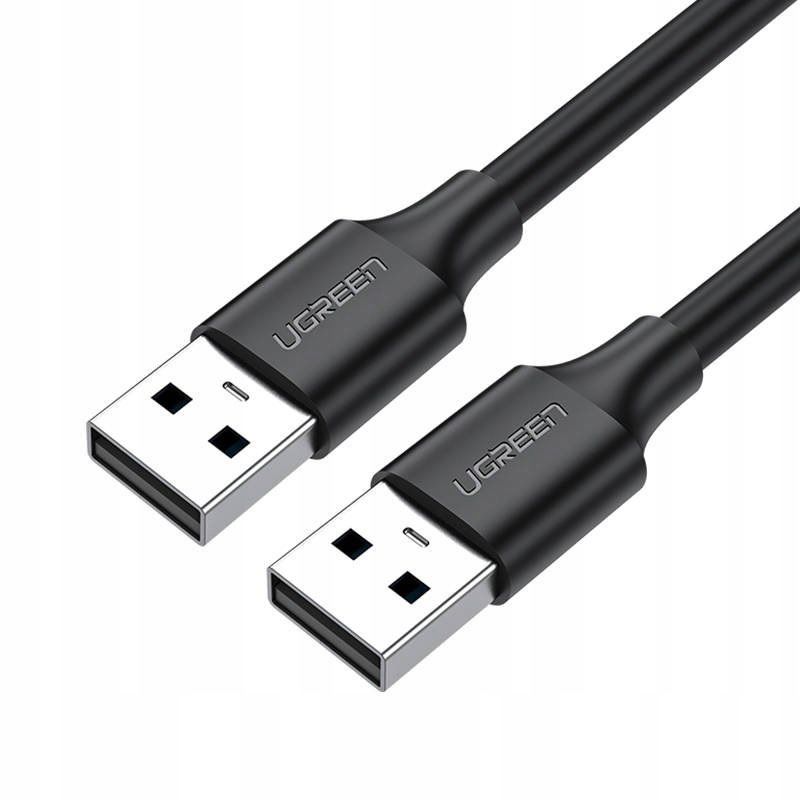 Ugreen 30136 3m màu đen cáp 2 đầu usb 2.0 vỏ nhựa pvc us102