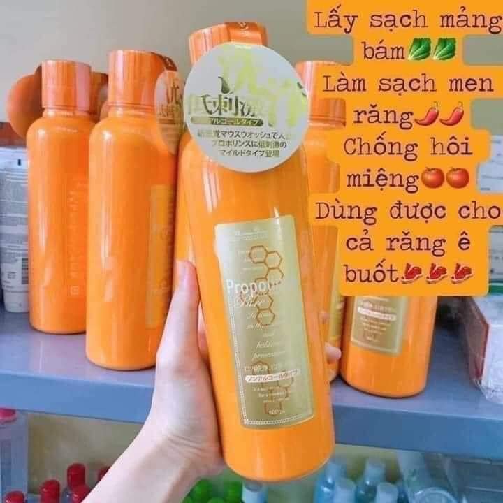 (CHÍNH HÃNG) - NƯỚC XÚC MIỆNG NHẬT Propolinse 600ml