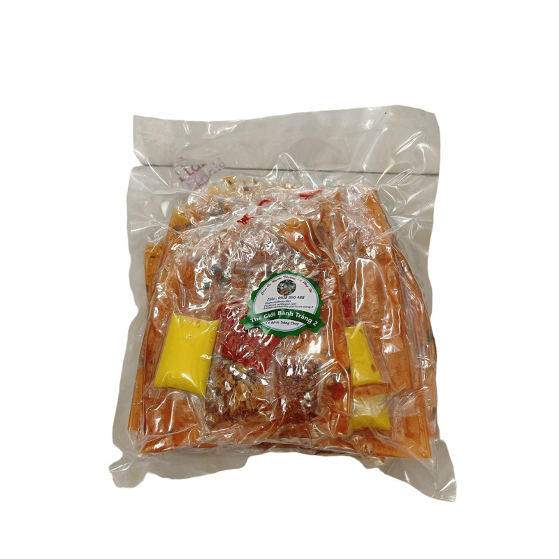 10 bánh tráng bơ hút chân ko