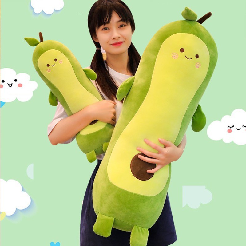 Gấu Bông Qủa Bơ Dài 40cm-1m Siêu To Dễ Thương, Qủa Bơ CuteCó Ảnh Thật, Gấu Bông- Qùa tặng