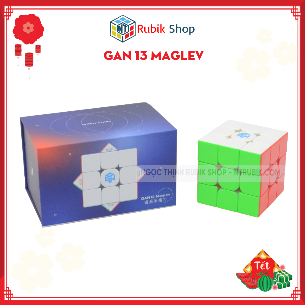 Rubik 3x3x3 gan 13 maglev & gan 13 maglev uv - đồ chơi trí tuệ