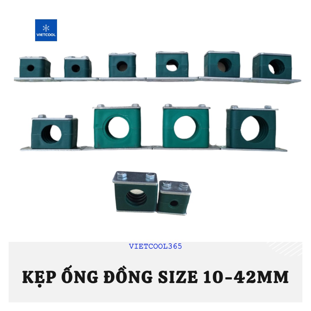 KẸP ỐNG ĐỒNG/KẸP ỐNG THỦY LỰC SIZE 10-42MM