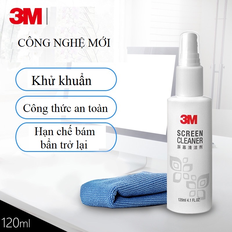 Bộ dung dịch vệ sinh làm sạch laptop máy ảnh điện thoại đồ công nghệ hãng 3M thương hiệu Mỹ