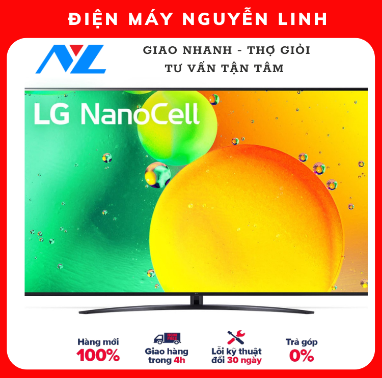 65NANO76SQA - FREESHIP - Smart Tivi NanoCell LG 4K 65 inch 65NANO76SQA