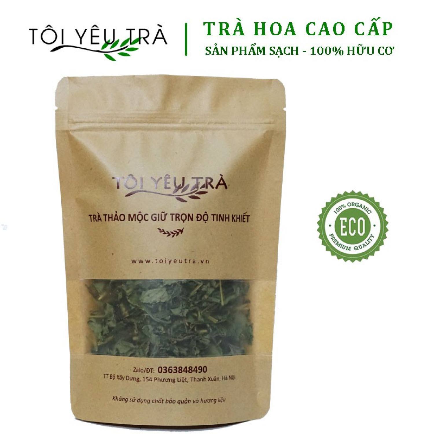 Trà cỏ ngọt sấy lạnh nguyên lá