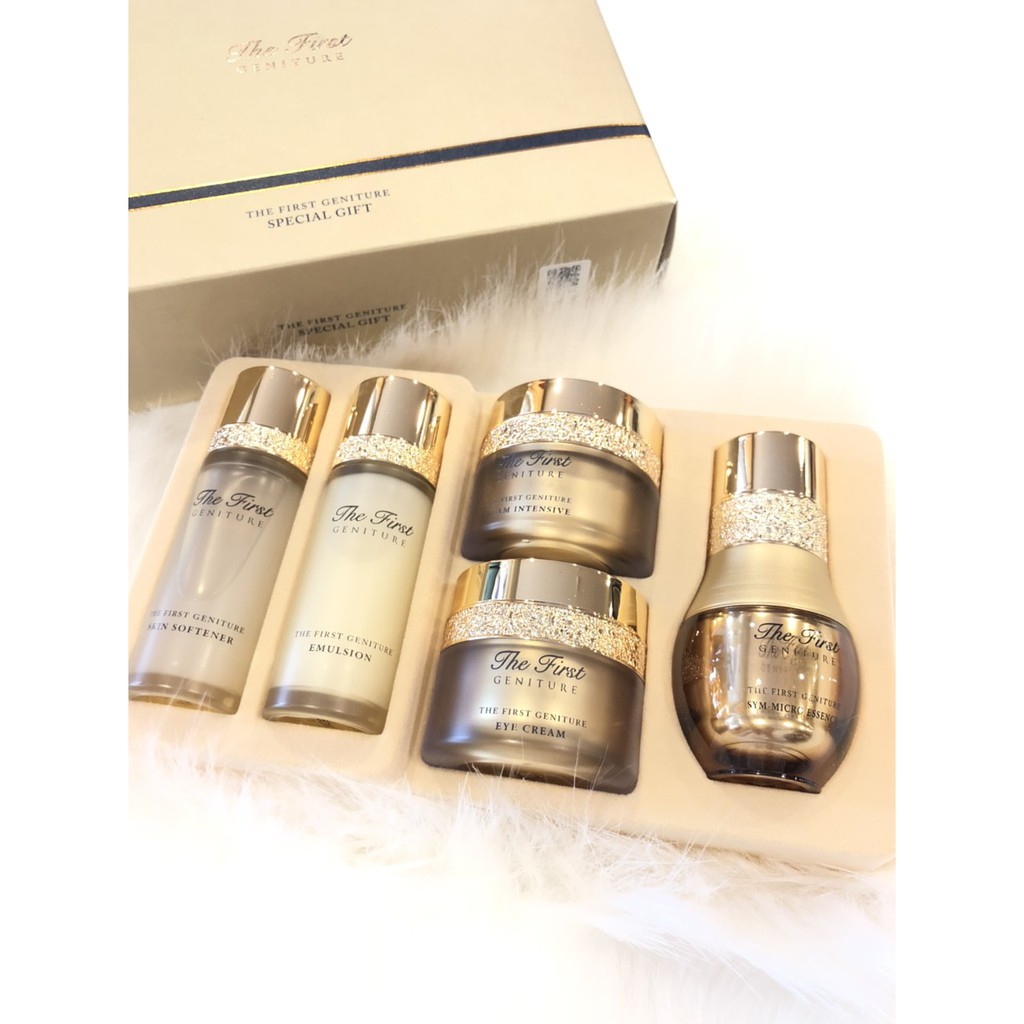 Set dưỡng Tái sinh da cao cấp Ohui The first mini