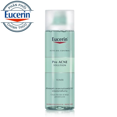[HCM]Nước Hoa Hồng cho Da Mụn Eucerin Pro ACNE Solution Toner (200ml)