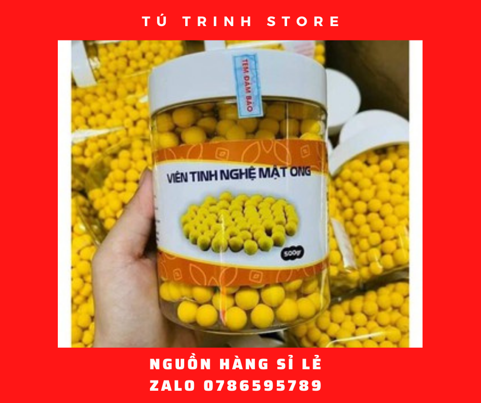 500g Viên mầm nghệ mật ong