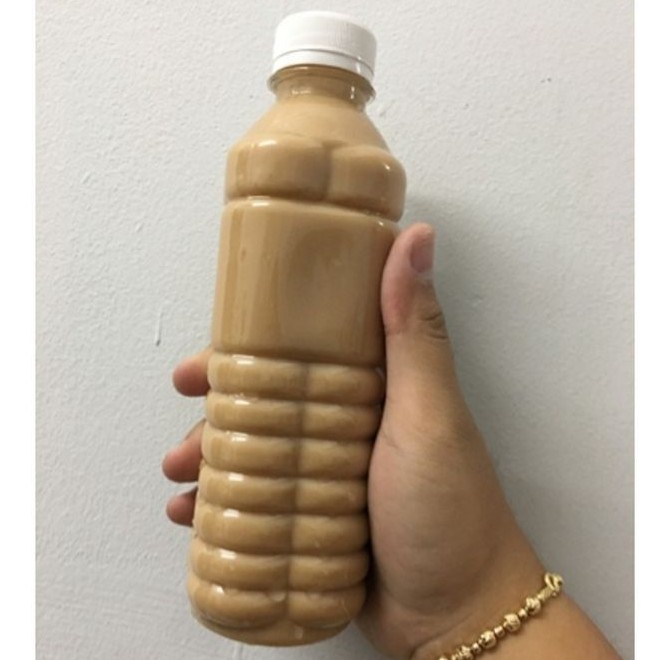 10 chai nhựa 370ml / 450ml dùng đựng nước uống, trà sữa, nước sâm...