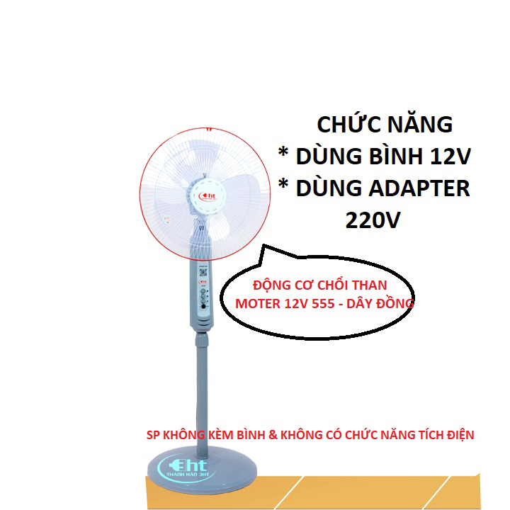 [HCM]Quạt Kẹp Bình 12V Công Nghiệp B3 & XUẤT KHẨU  - 3 Tốc Độ Gió